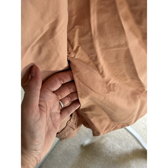 Forever 21 Light Pink Trench Coat Size Medium - Picture 2 of 11